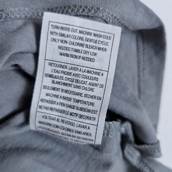 Peloton Womens US Studio Side Slit Tank Top Gray Athletic Cycling Active Size M - Picture 13 of 14